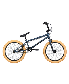 Велосипед Stark'22 Madness BMX 1 (темно-синий/черный/кремовый), Цвет: синий