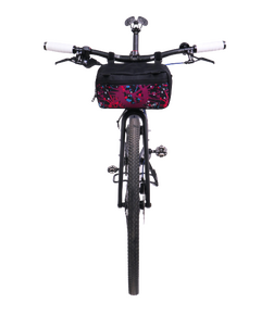 Велосумка на раму Tim Sport Tweat (черный/граффити), Цвет: сиреневый