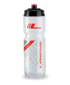 Велобутылка Longus TESA 25003 800мл (прозрачно/красная), Цвет: красный, Объём: 800
