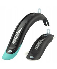 Щитки для велосипеда SIMPLA KIDO SDS 16" (чёрный/бирюзовый), Цвет: бирюзовый