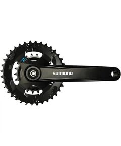 Система Shimano Altus FC-M315-2 175 мм кв. 36/22T без защиты (чёрный)