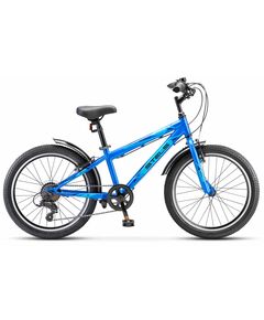 Детский велосипед Stels Pilot 220 V 20" (синий), Цвет: синий
