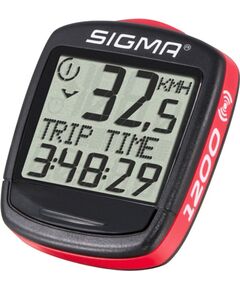Велокомпьютер Sigma Baseline 1200 WL (чёрный)