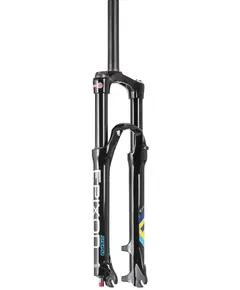 Вилка SR Suntour 27,5" EPIXON-9 RLR, 1-1/8" (TS), ход 100мм (воздушная), QR, Disc (чёрная лак)