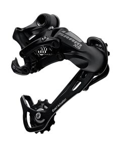 Переключатель задний Sram X5, Medium (средняя лапка), 10 скоростей (чёрный)
