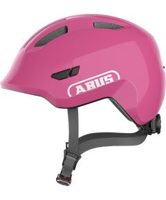 Шлем детский ABUS Smiley 3.0 (shiny pink, розовый), Цвет: розовый, Размер: 45-50