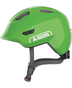 Шлем детский ABUS Smiley 3.0 (shiny green, зеленый), Цвет: зелёный, Размер: 45-50