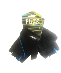 Перчатки FUZZ GEL COMFORT (черно-голубые), Цвет: голубой, Размер: XS