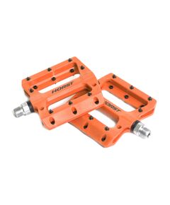 Педали велосипедные HORST H601 со сменными шипами 00-170848 (оранжевый), Цвет: оранжевый