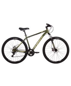 Велосипед Foxx Caiman 27.5" (зелёный), Цвет: хаки, Размер рамы: 16"