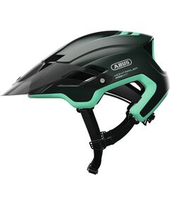 Шлем MTB ABUS Montrailer (smaragd green, зелено-черный), Цвет: зелёный, Размер: 55-58