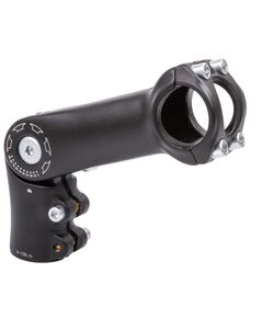 Вынос руля внешний регулируемый M-WAVE 5-400320 (110 мм, 0-90°, черный)