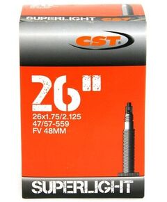 Камера велосипедная CST 26x1.75/2.125 FV 48 мм Super Light