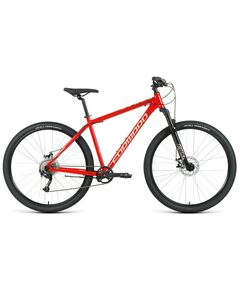 Велосипед Forward BURAN 29 2.0 DISC (красный/бежевый), Цвет: красный, Размер рамы: 19"