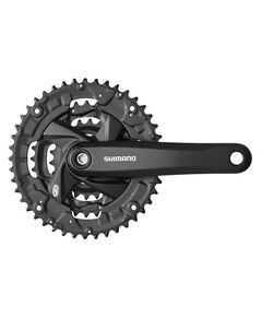 Система Shimano Altus FC-M311 175 мм кв. 42/32/22 без защиты (чёрный), Цвет: черный, Количество зубьев: 42/32/22, Длина: 175, Тип крепления: квадрат