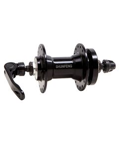 Втулка переднего колеса SF-A217F 36 отв. 3/8X14GX36HX100X108 (чёрный)