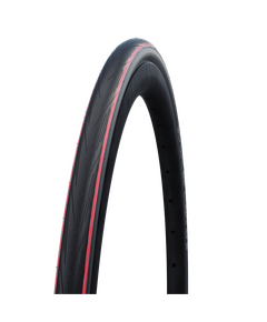 Велосипедная покрышка Schwalbe LUGANO II 700x25C (25-622), K-Guard, 50TPI, Red Stripes, Цвет: красный, Ширина: 1.00" (25 мм)