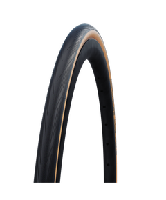 Велосипедная покрышка Schwalbe LUGANO II 700x25C (25-622), K-Guard, 50TPI, Classic (бежевая боковина)