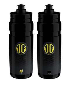 Велобутылка Elite FLY 750мл (TOUR DE FRANCE 2024, черная)