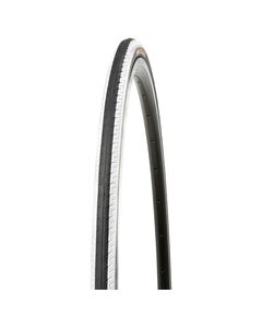 Велопокрышка KENDA K196 KONTENDER 700x23C (23-622), клинчер, 60TPI, LR3, BK/BSK (чёрно-белая), Цвет: белый, Ширина: 0.90" (23 мм)