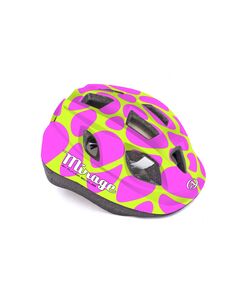 Шлем детский/подростковый с сеточкой AUTHOR Mirage (розово-желтый), Цвет: розовый, Размер: 52-56