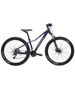 Велосипед KROSS Lea 4.0 D 27 (фиолетовый/серебристый матовый)