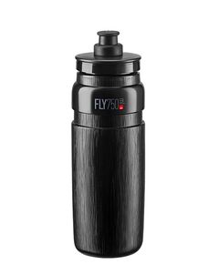 Велобутылка Elite FLY TEX 750мл (чёрная), Цвет: черный, Объём: 750