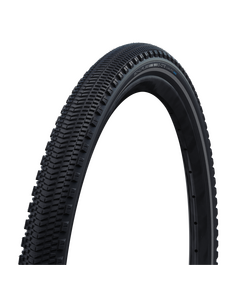 Велосипедная покрышка Schwalbe G-ONE OVERLAND 365 28x1.70 (45-622), RaceGuard, TLE, складная (Black), Ширина: 1.70" (43 мм)