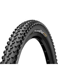 Велосипедная покрышка Continental 26x2.3 (58-559) Cross King ShieldWall (складная, чёрная), Цвет: черный, Ширина: 2.30" (58 мм)