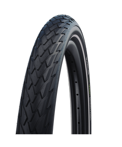 Велосипедная покрышка Schwalbe GREEN MARATHON 700x38C (40-622), GreenGuard (Black+Reflex), Ширина: 1.50" (40 мм)