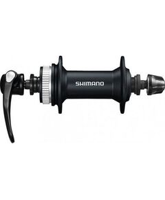 Втулка передняя Shimano Alivio M4050, 36 отв., QR 133 мм, Center Lock (чёрный)