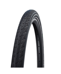 Велосипедная покрышка Schwalbe ROAD CRUISER PLUS 700x35C (37-622), PunctureGuard (Black-Reflex), Цвет: черный, Ширина: 1.35" (35 мм)