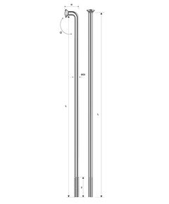 Спица Pillar Plain P14 x 262мм J-bend (серебристый), Цвет: серый, Длина: 262