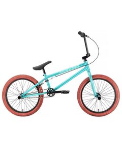 Велосипед Stark'25 Madness BMX 5 (бирюзовый/зеленый/коричневый), Цвет: бирюзовый