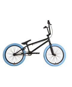 Велосипед Stark'25 Madness BMX 4 (серо-фиолетовый/черный/синий), Цвет: голубой