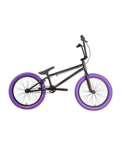 Велосипед Stark'25 Madness BMX 4 (серо-фиолетовый/черный/фиолетовый), Цвет: фиолетовый