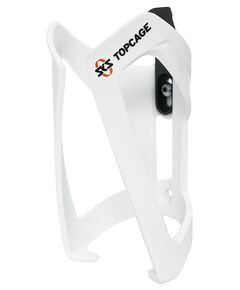 Флягодержатель из высокопрочного пластика 0-11115 TopCage SKS-11115 (белый), Цвет: белый