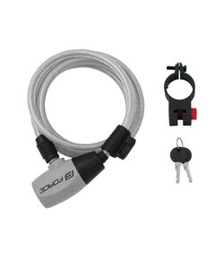Замок на ключ Force Ron 49127 8/1850мм (серый), Цвет: серый