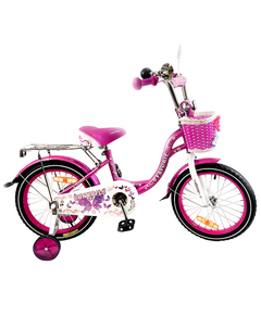 Детский двухколёсный велосипед Favorit BUTTERFLY 16" (розовый), Цвет: розовый