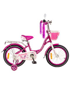 Детский двухколёсный велосипед Favorit BUTTERFLY 16" (фиолетовый), Цвет: фиолетовый