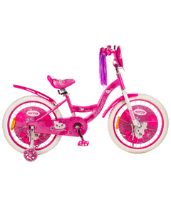 Детский двухколёсный велосипед Favorit KITTY 18" (фуксия), Цвет: сиреневый