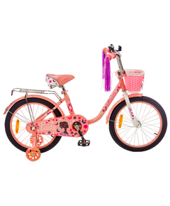 Детский двухколёсный велосипед Favorit LADY 16" (коралловый), Цвет: красный