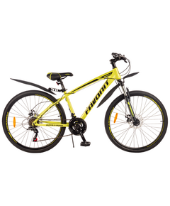 Велосипед Favorit BUFFALO-26MDS (жёлтый), Цвет: жёлтый, Размер рамы: 15"