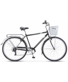Велосипед Stels Navigator 350 V 28" (черный), Цвет: черный, Размер рамы: 20"