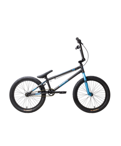 Велосипед Stark'25 Madness BMX 4 (графит матовый/синий металлик/черный)