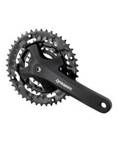 Комплект шатунов PROWHEEL MPE-401, 22/32/44T, 175 мм, Цвет: черный, Количество зубьев: 44/32/22, Длина: 175, Тип крепления: квадрат