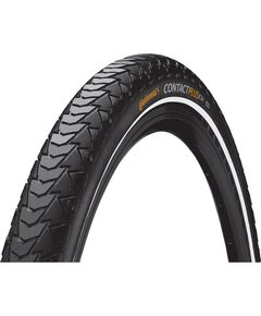Велосипедная покрышка Continental CONTACT Plus Reflex 28x1.75 (47-622), Цвет: черный, Ширина: 1.85" (47 мм)
