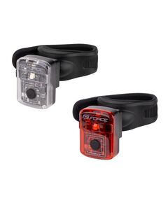 Комплект маячков Force POINT USB 45445 (передний белый + задний красный)
