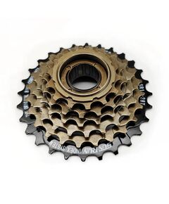Трещотка SunRun FW-M628, 14-28T, 6 передач (коричневый/чёрный)