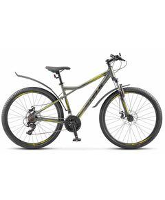 Велосипед Stels Navigator 710 27.5MD (темно-зелёный), Цвет: хаки, Размер рамы: 16"